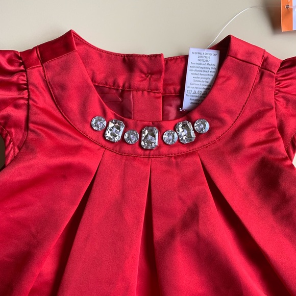 Gem Bubble Dress in Red by Gymboree. NWT - Picture 3 of 8